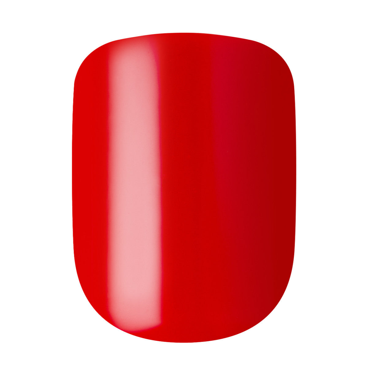 imPRESS Color No Glue Mani Press-On Nails, No Glue Needed, Color, Reddy or Not, Červená, Short Zaoblený, 30 ks