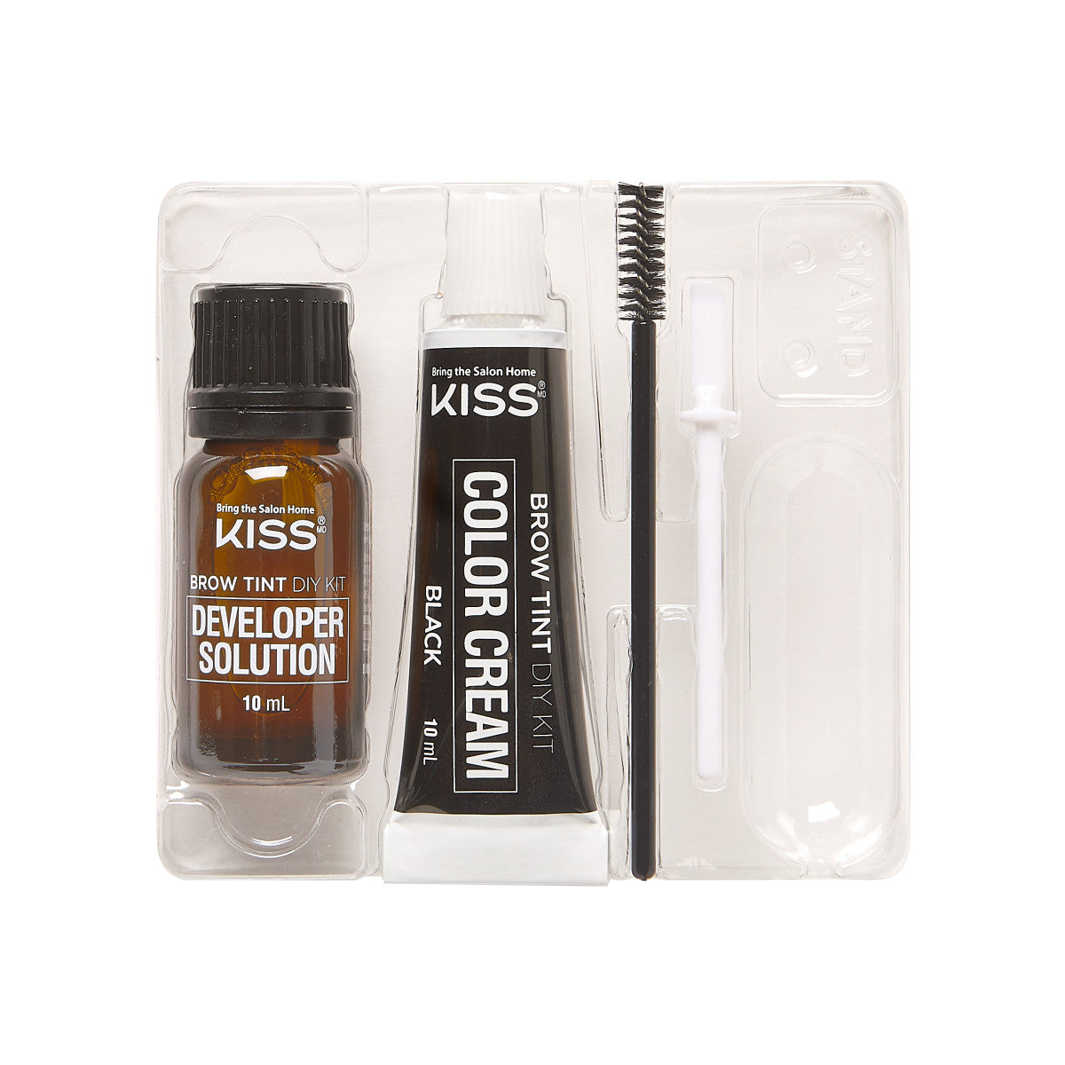KISS Custom Color Brow Tint DIY Kit - Black