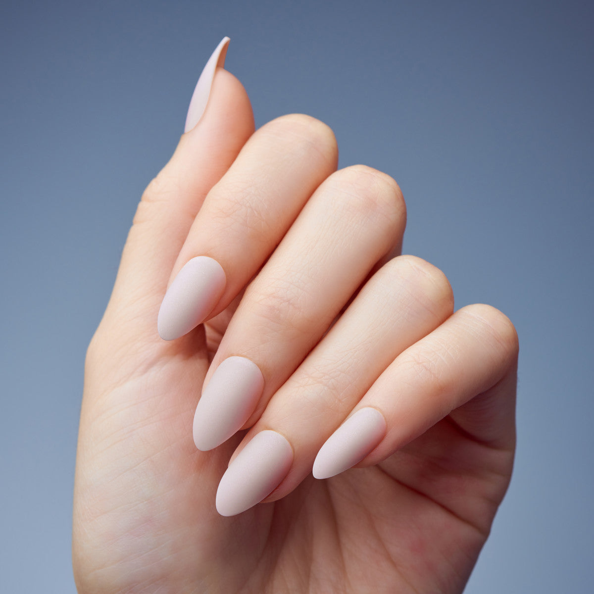 KISS Gel Fantasy, Press-On Nails, Wait n See, Ružová, Medium Mandľový, 31 ks