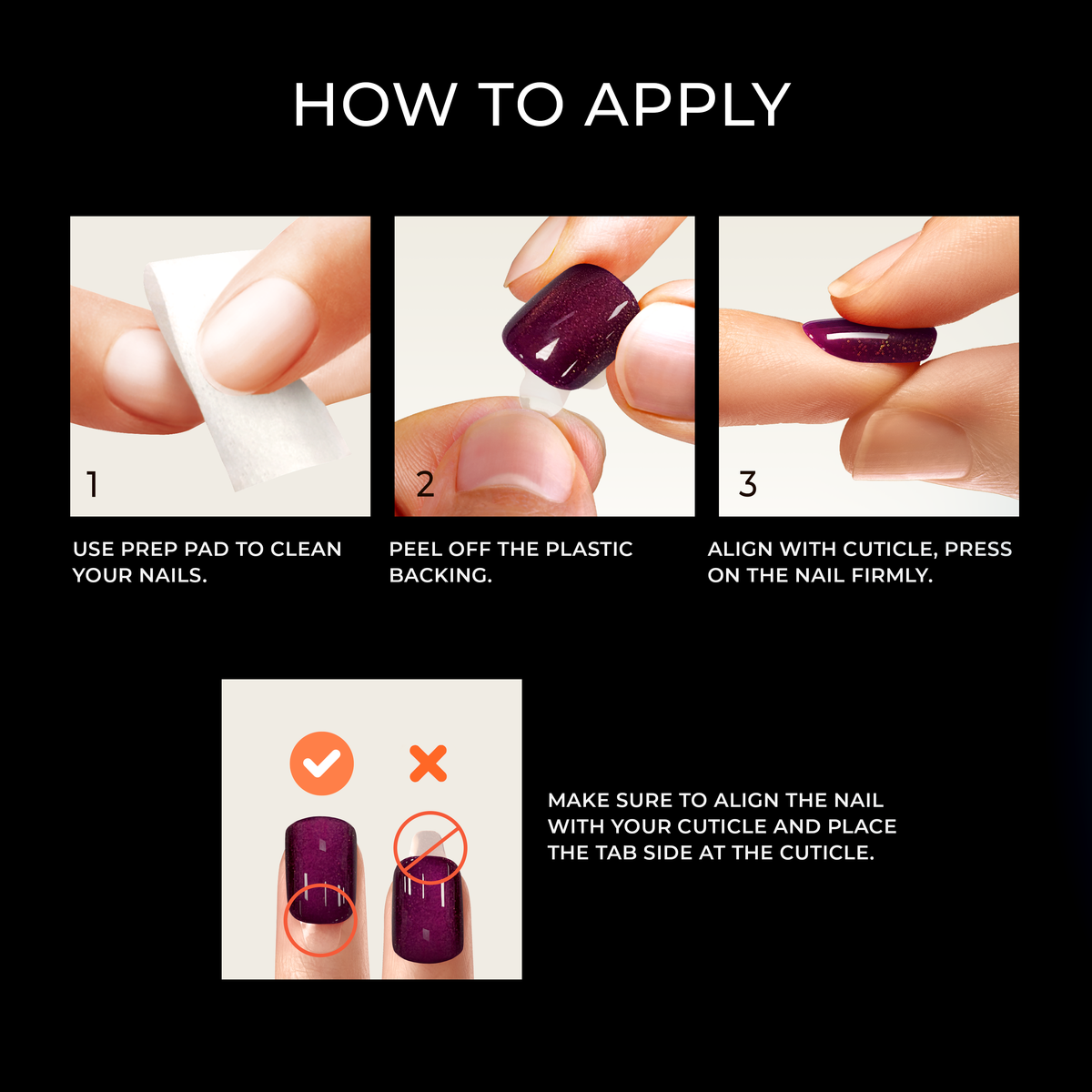 imPRESS Classic French Press-On Nails, No Glue Needed, Biele špičky, Short Hranatý, 33 ks