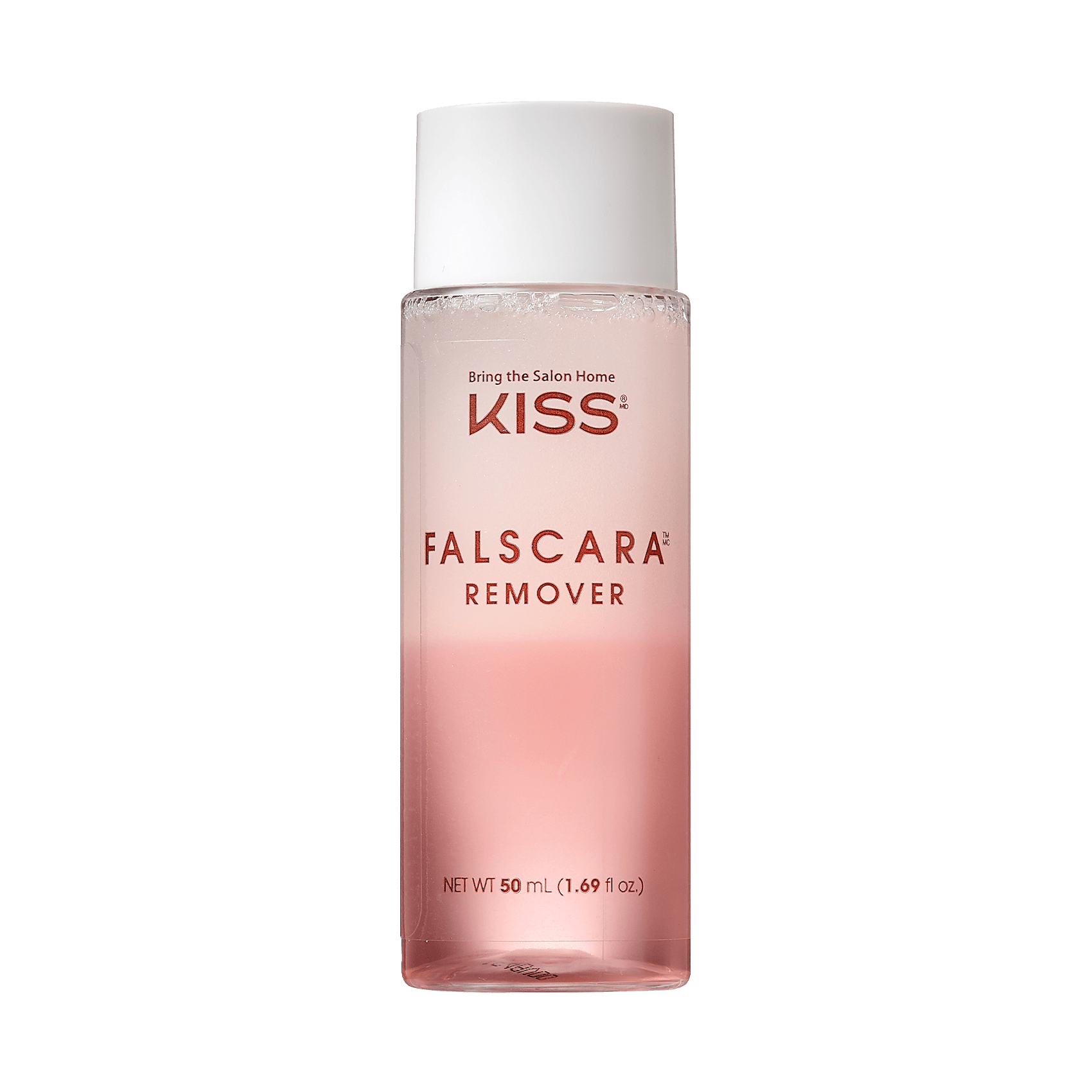 KISS FALSCARA False Eyelash Wisps Remover, Rosewater Infused, NET WT 50 ml (1.69 fl. oz.)