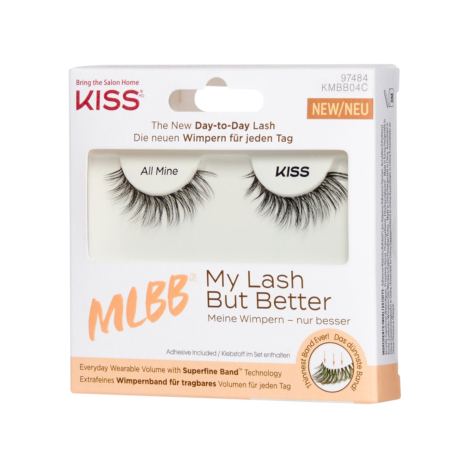 KISS My Lash But Better Day-To-Day False Eyelashes, Style &