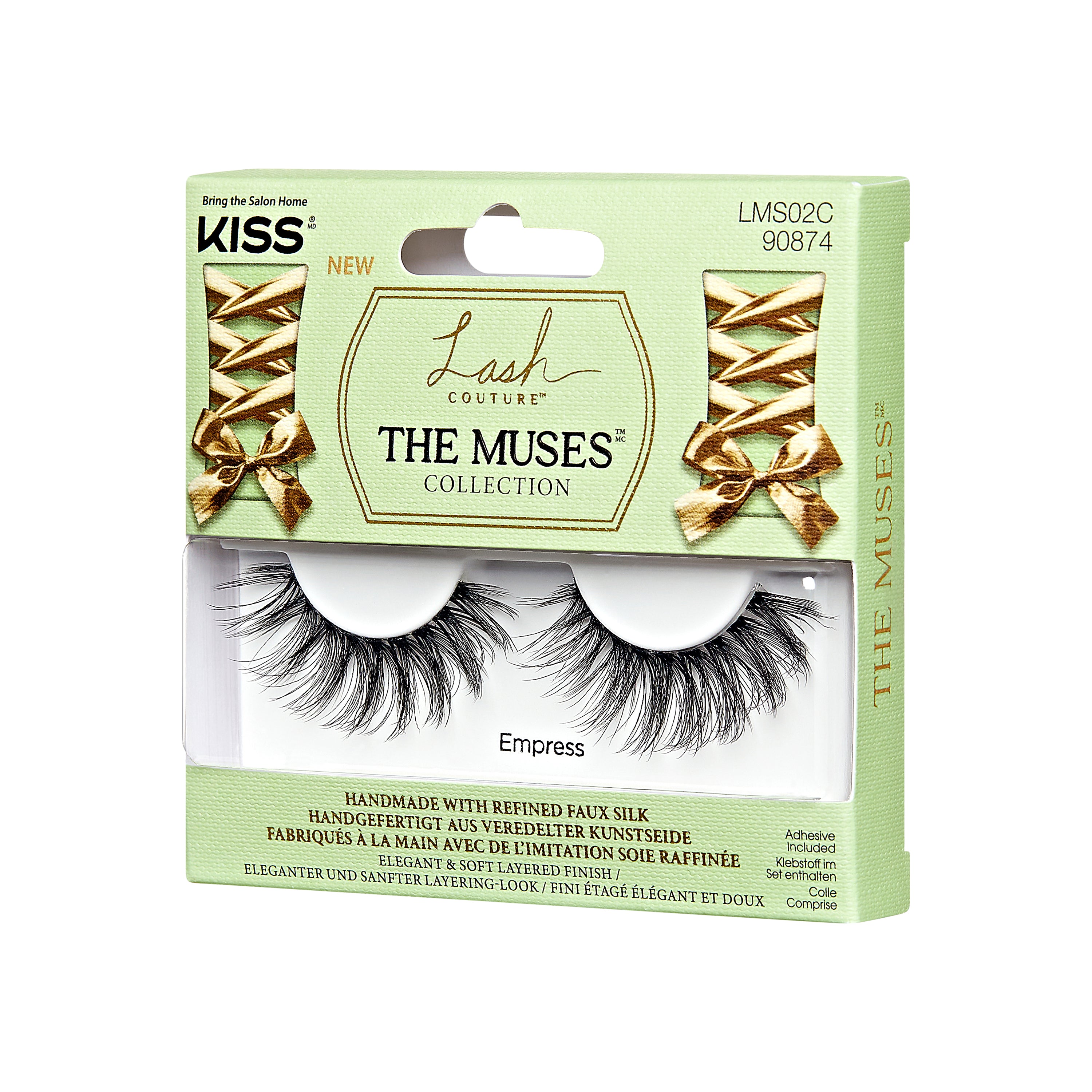 KISS Lash Couture False Eyelashes The Muses Collection, Style &