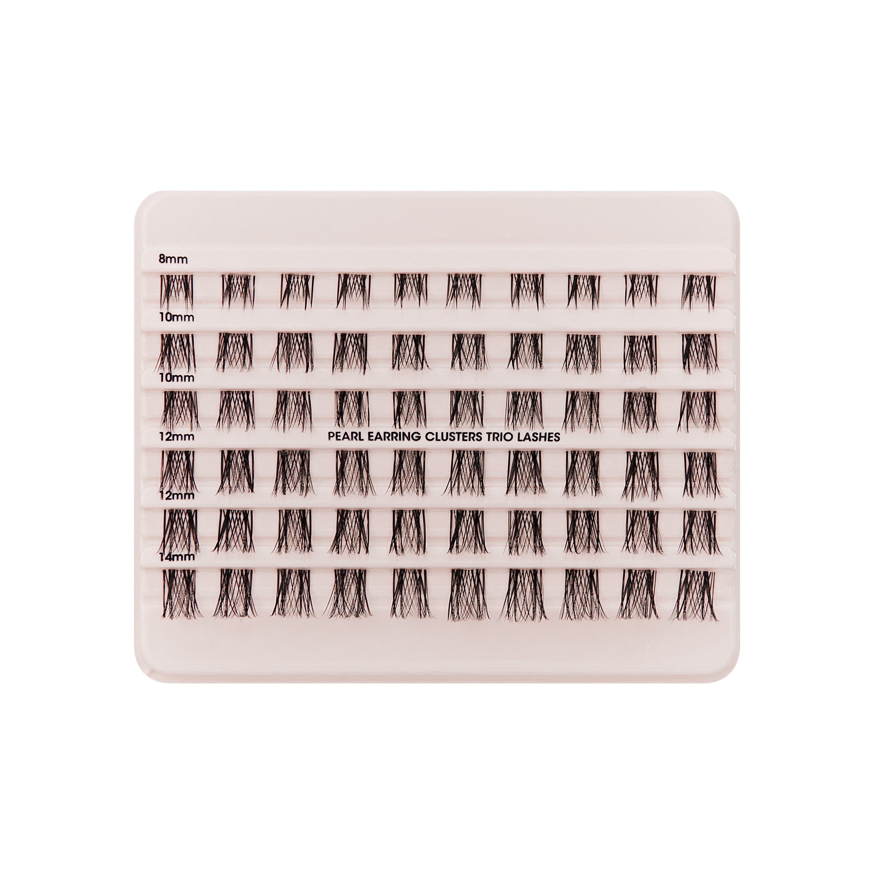 Kiss The New Natural False Eyelashes, Lash Extension Kit, Pearl Earring, 60 Trio Lash Clusters