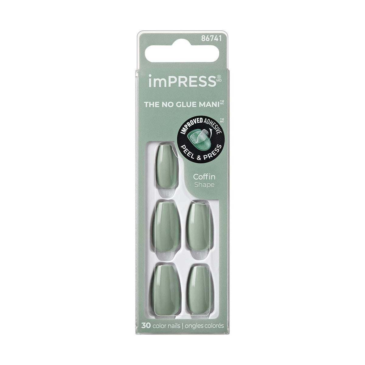 imPRESS Color Press-On Manicure - Going Green