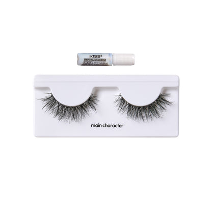 KISS Lash Couture Rebel Collection False Eyelashes Single Pack, main character, 1 Pair