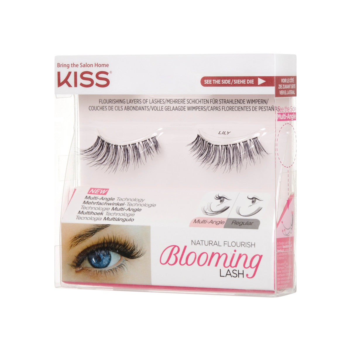 KISS Blooming Lash, False Eyelashes, Lily, 1 Pair