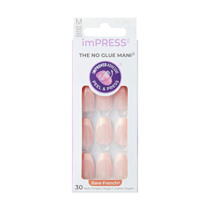 imPRESS Bare French Press-On Nails - Genuine