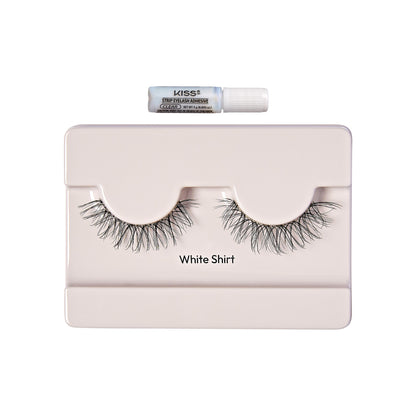 KISS The New Natural False Eyelashes Full Strip Lash Single Pack, &