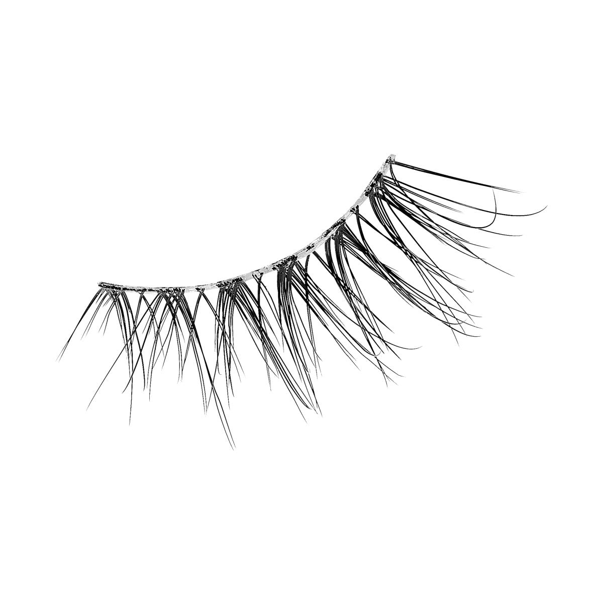 KISS The New Natural False Eyelashes Half Strip Lash Single Pack, &