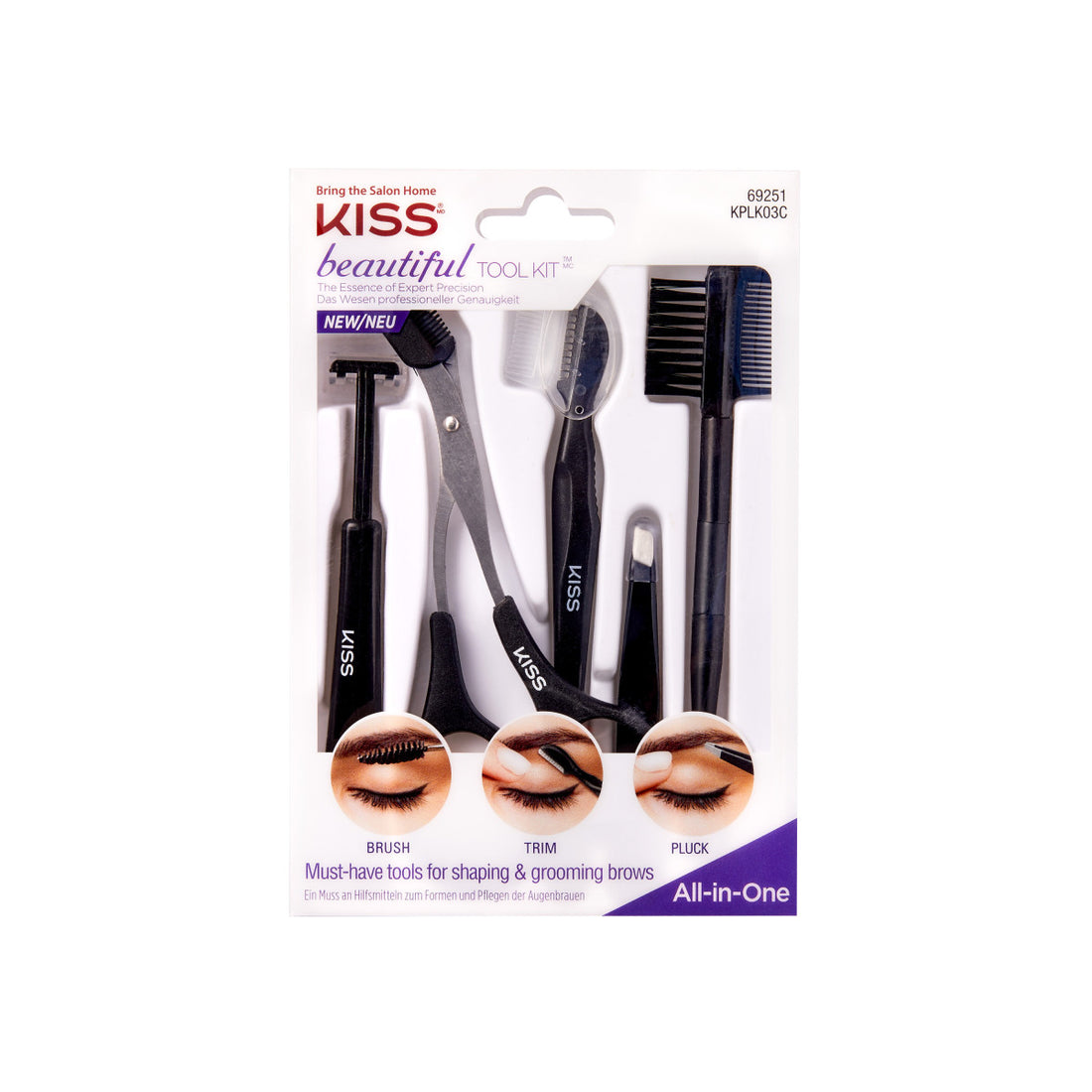 KISS Beautiful Brow Tool Kit