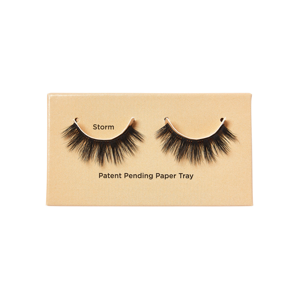 KISS Sister Nature Vegan Mink False Eyelashes, Style Storm, Biodegradable, 1 Pair