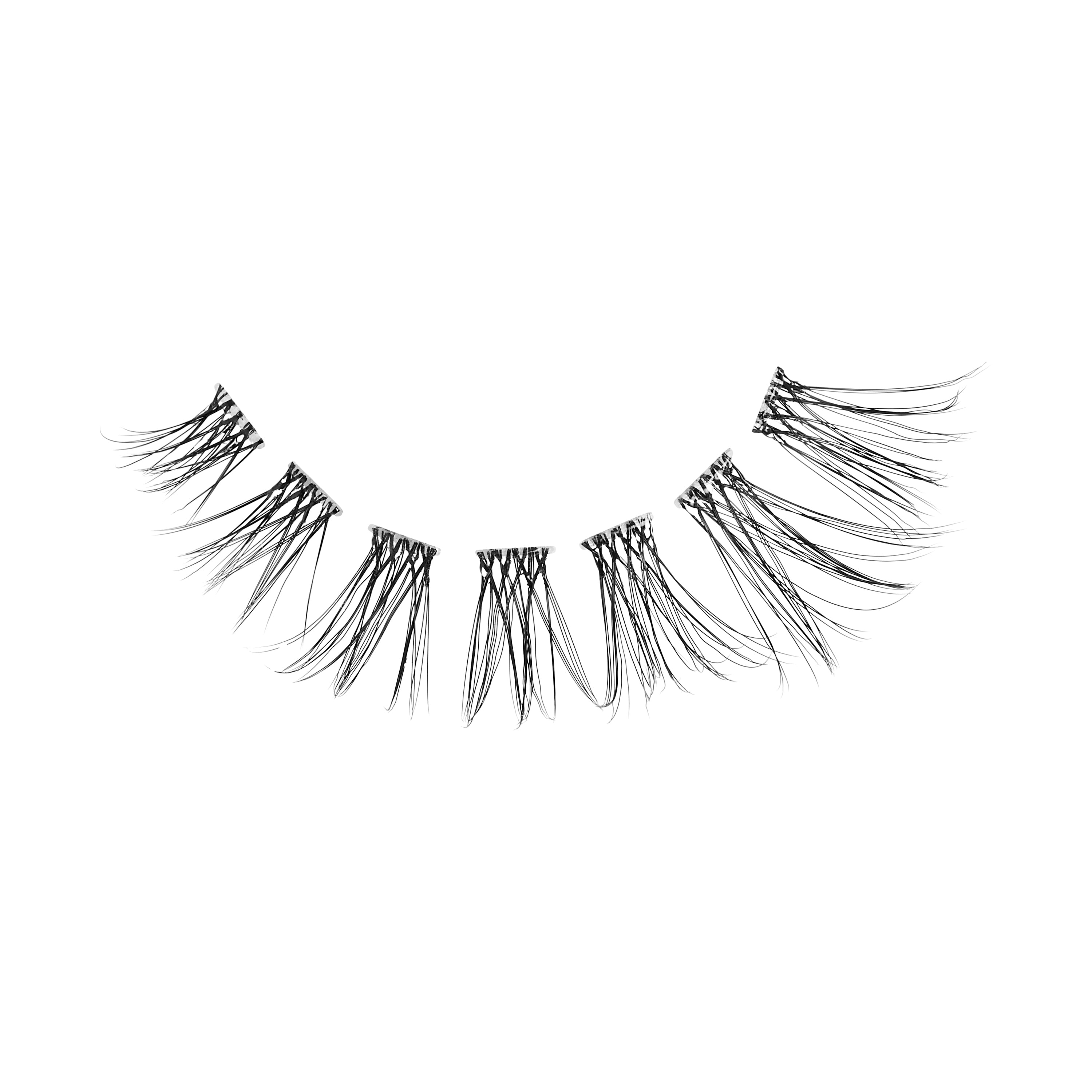 KISS imPRESS Pre-Glued Individual Lashes Multipack, Classic Wispy, 60 Lash Clusters