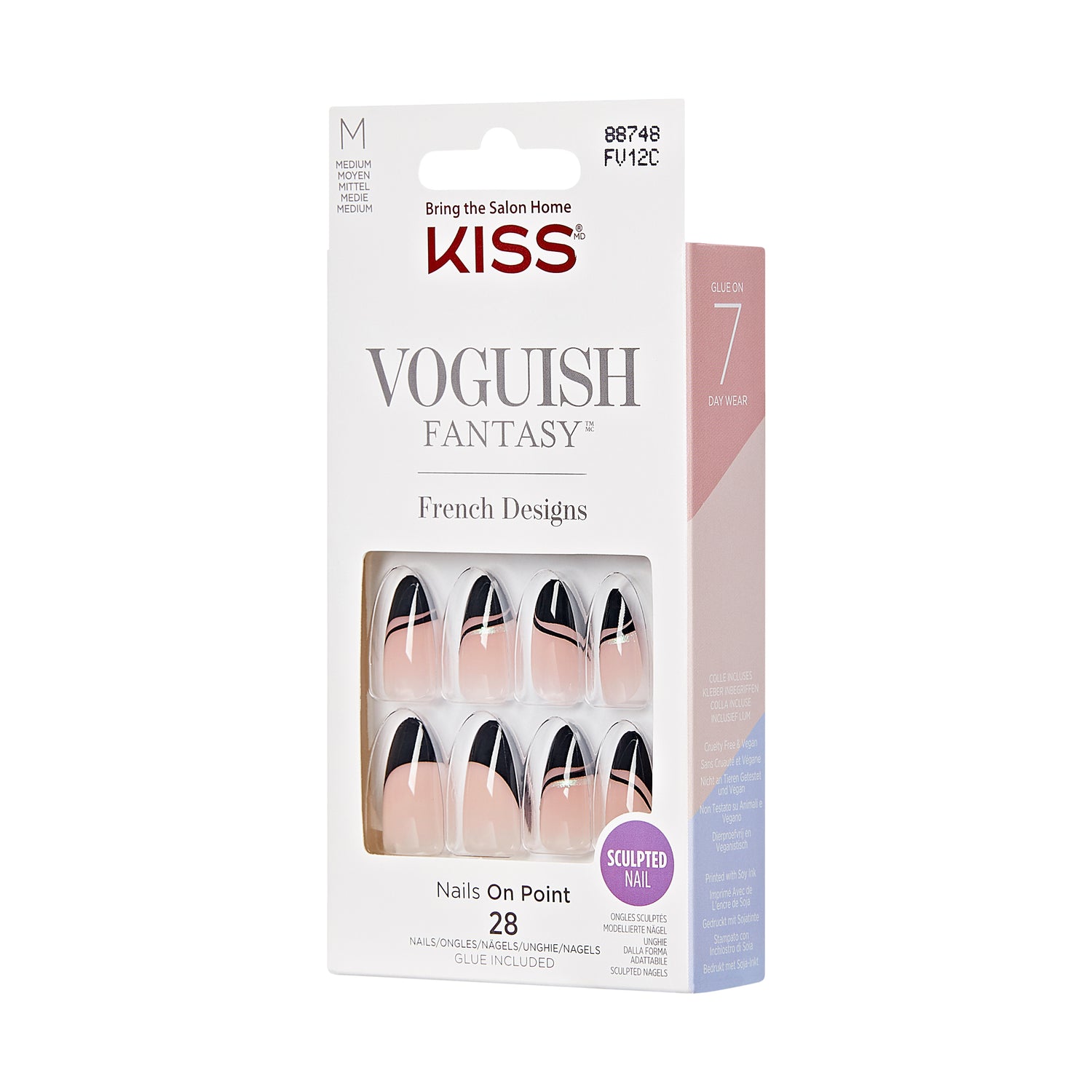 KISS Voguish Fantasy  Press-On Nails, &