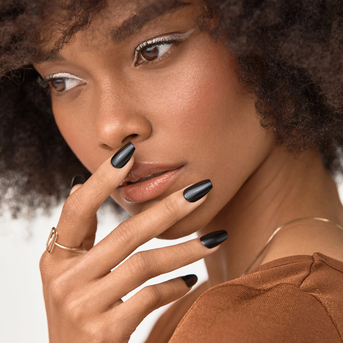 imPRESS Color Press-On Manicure - All Black