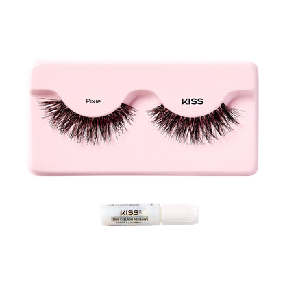 KISS Blowout, False Eyelashes, Pixie, 1 Pair