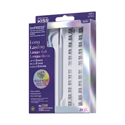 imPRESS Falsies Long Lasting Self Adhesive Eyelashes – Demi Wispy