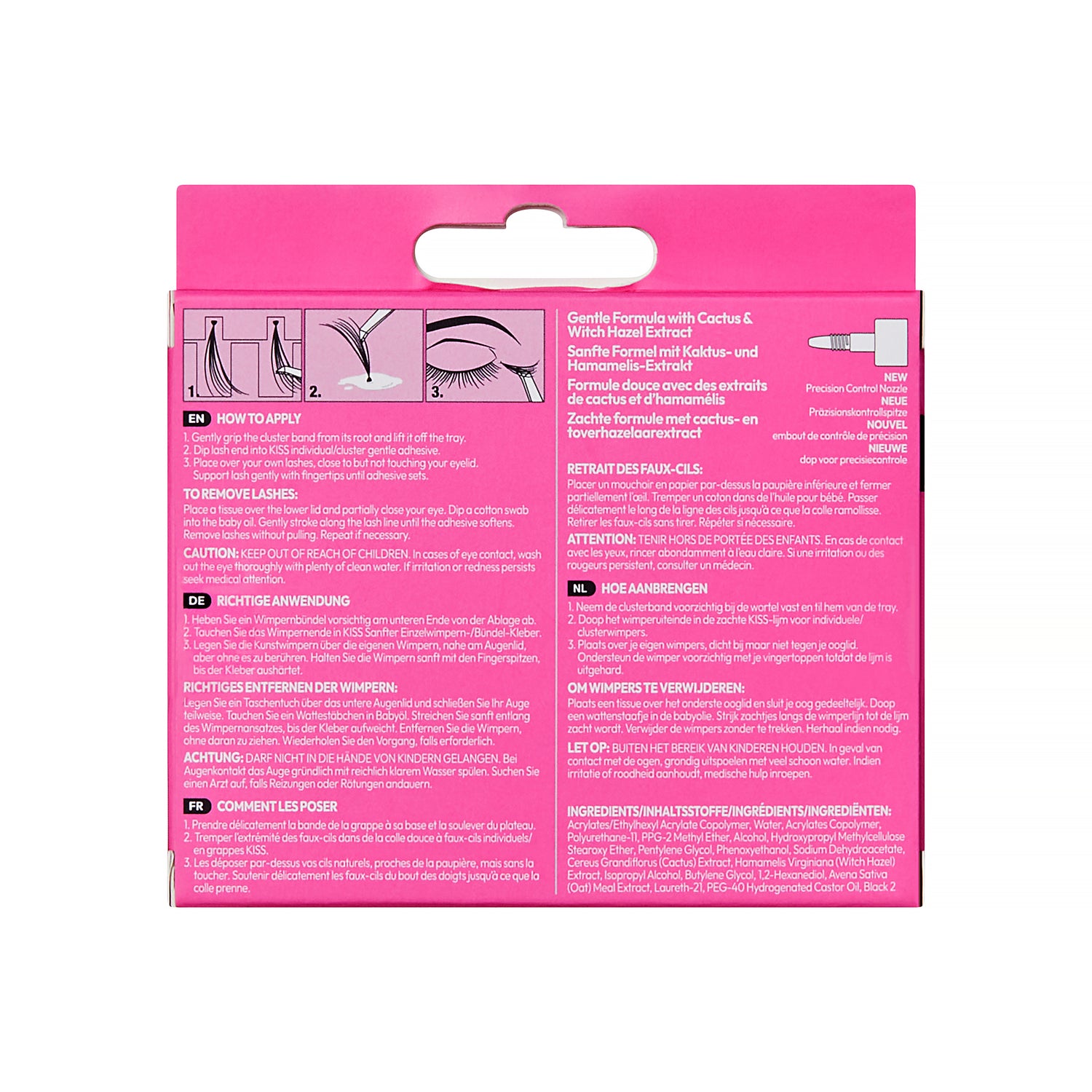 KISS Super Stick Lash Cluster Adhesive - Black