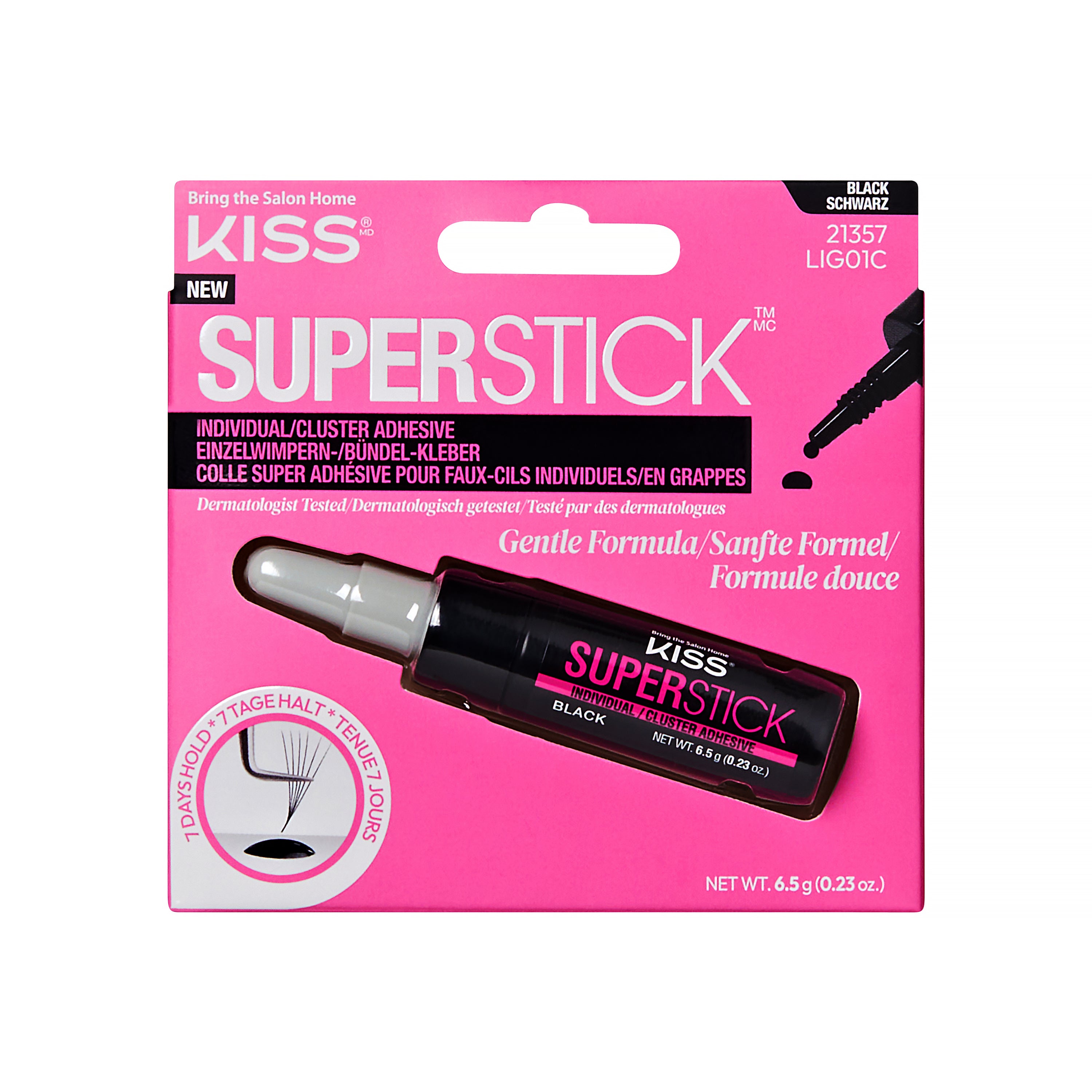 KISS Super Stick Lash Cluster Adhesive - Black