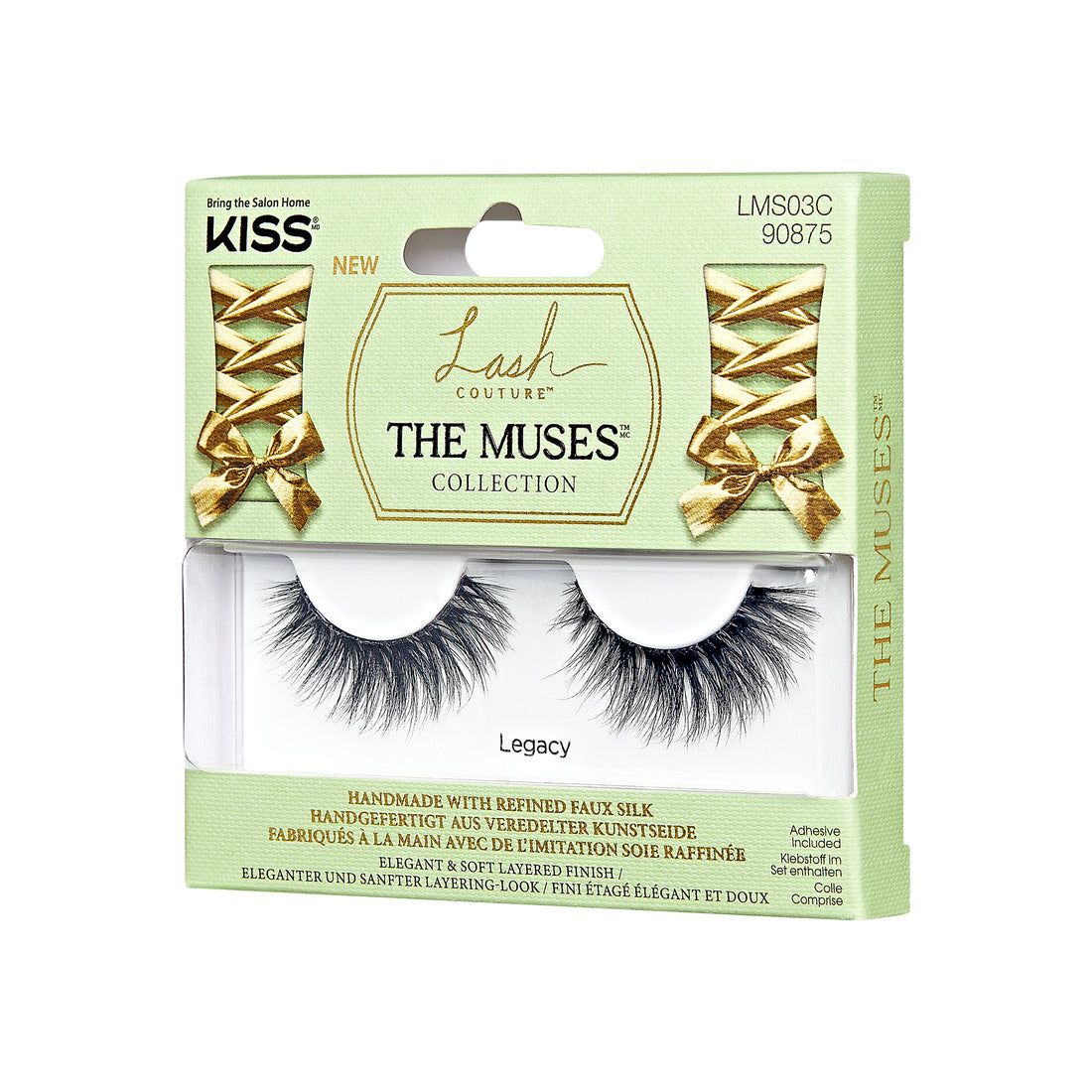 KISS Lash Couture False Eyelashes The Muses Collection, Style &