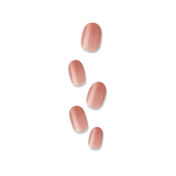 imPRESS Color Bare but Better Press-On Nails, No Glue, Charmer, Short Oval, 33 Ct.