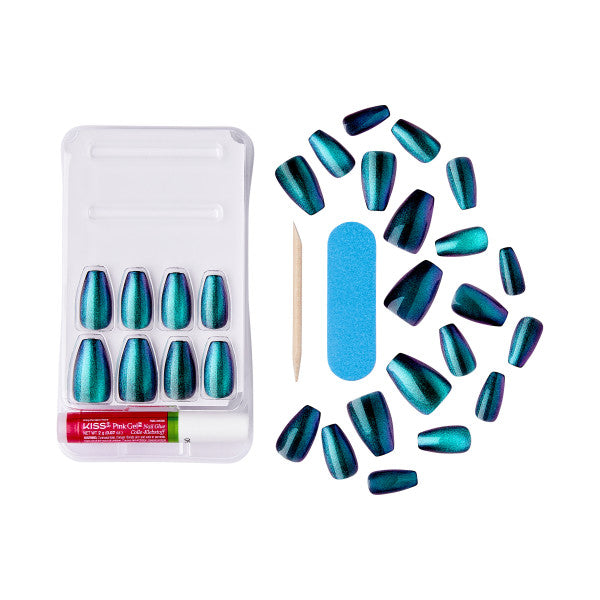 KISS Gel Fantasy Magnetic Nails - Chameleon