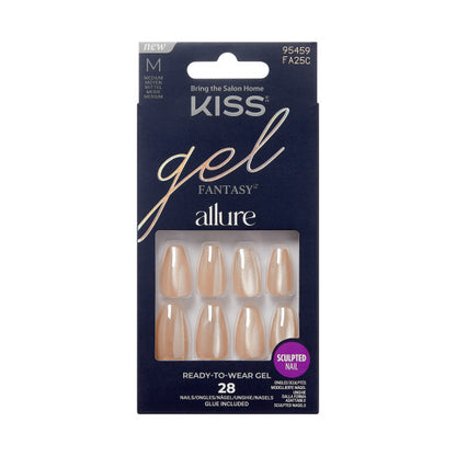 KISS Gel Fantasy Allure Nails - MoonBeam