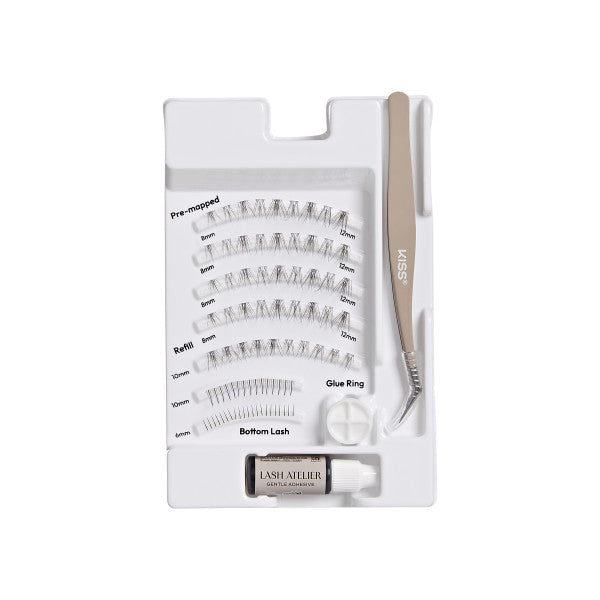 KISS Lash Atelier Individual Lash Extensions Design Kit – Natural