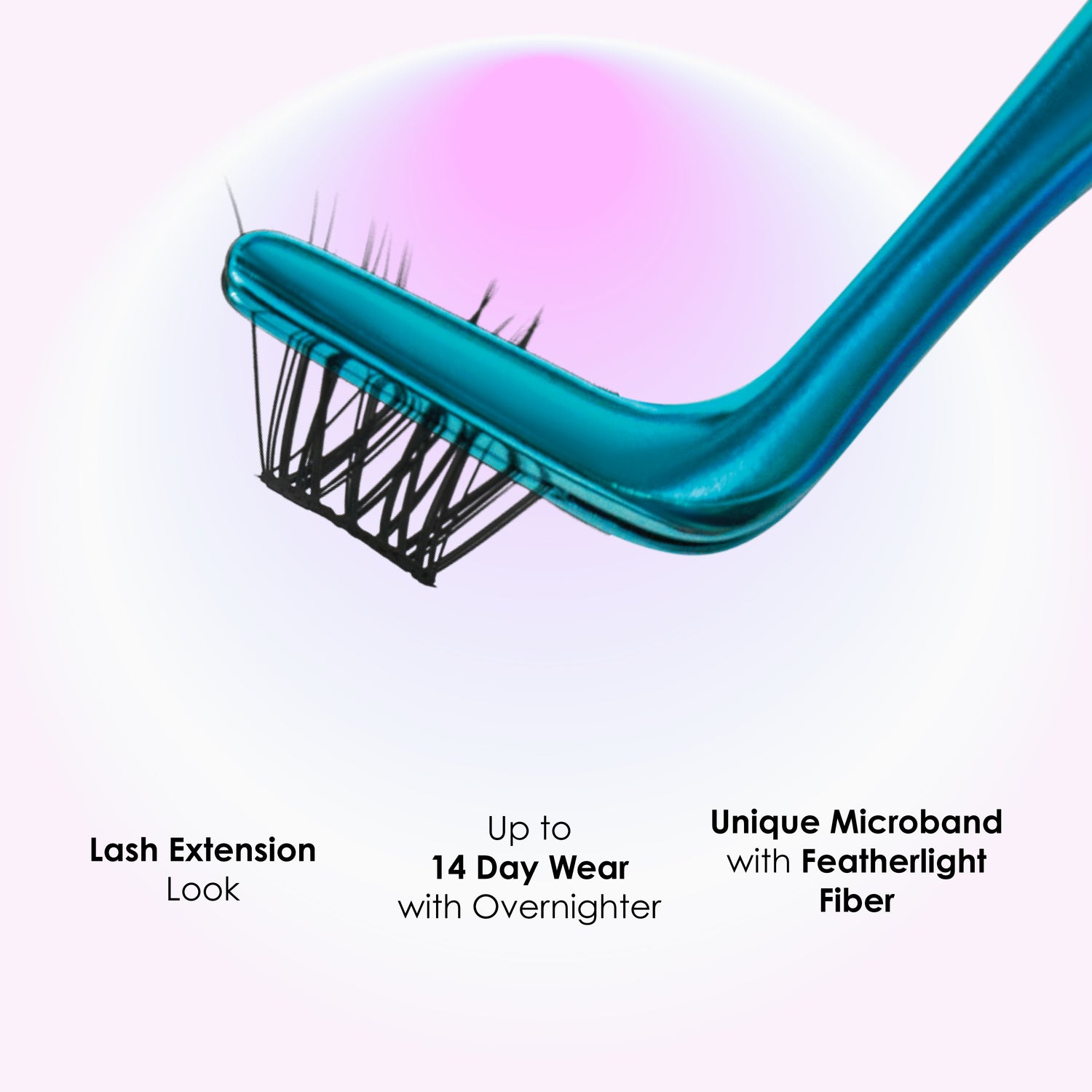 KISS FALSCARA Multipack False Eyelashes Lash Extensions, Ultra Natural, 50 Lash Clusters